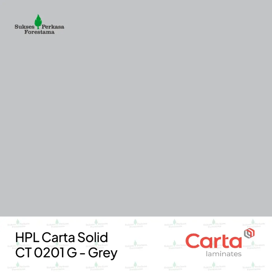 HPL Carta Solid CT 0201 G - Grey