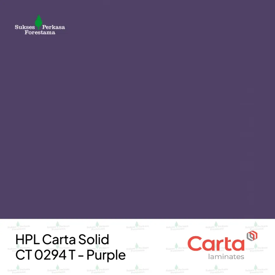 HPL Carta Solid CT 0294 T - Purple