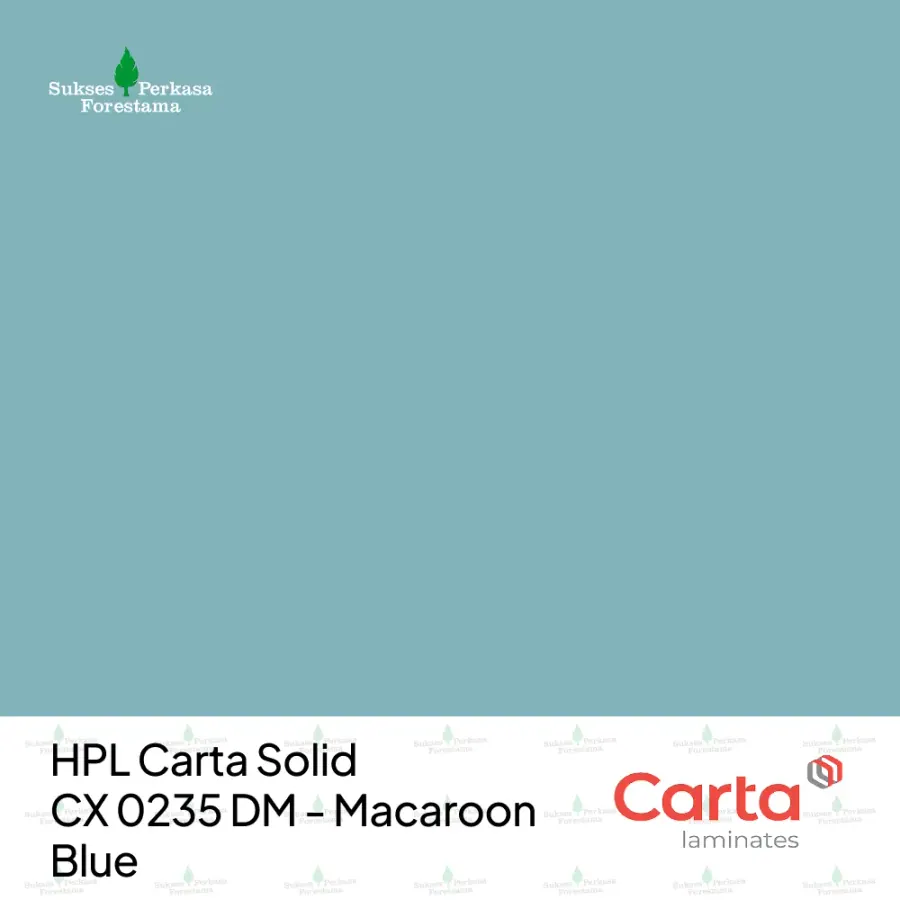 HPL Carta Solid CX 0235 DM - Macaroon Blue