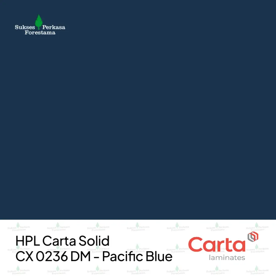 HPL Carta Solid CX 0236 DM - Pacific Blue