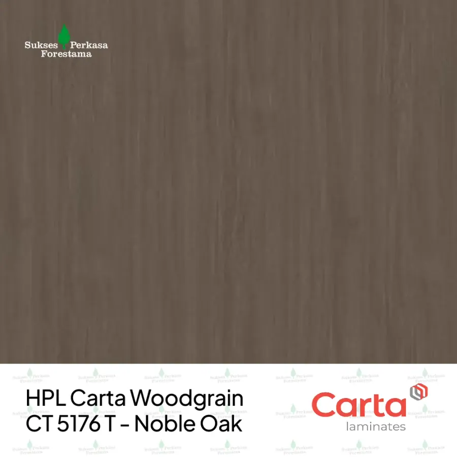 HPL Carta Woodgrain CT 5176 T - Noble Oak