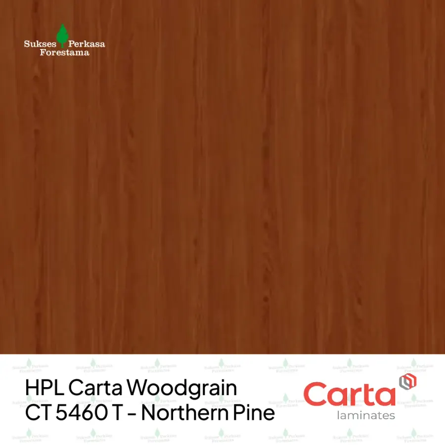 HPL Carta Woodgrain CT 5460 T - Northern Pine
