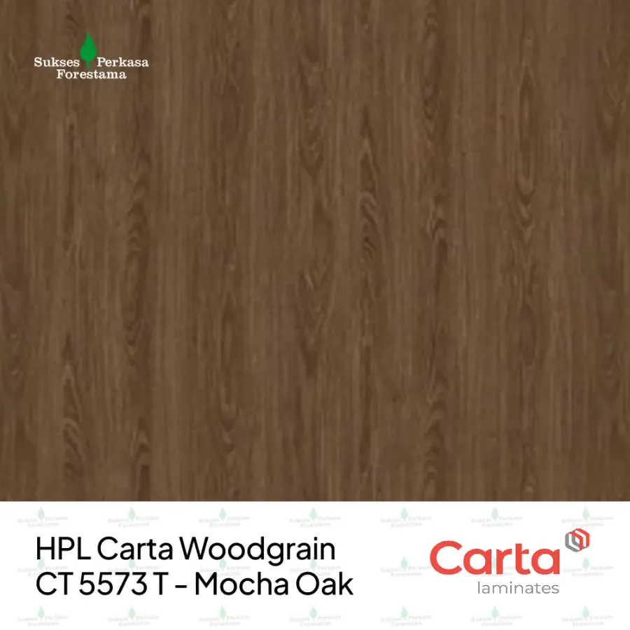 HPL Carta Woodgrain CT 5573 T - Mocha Oak