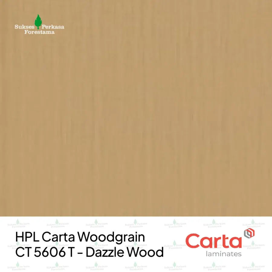 HPL Carta Woodgrain CT 5606 T - Dazzle Wood