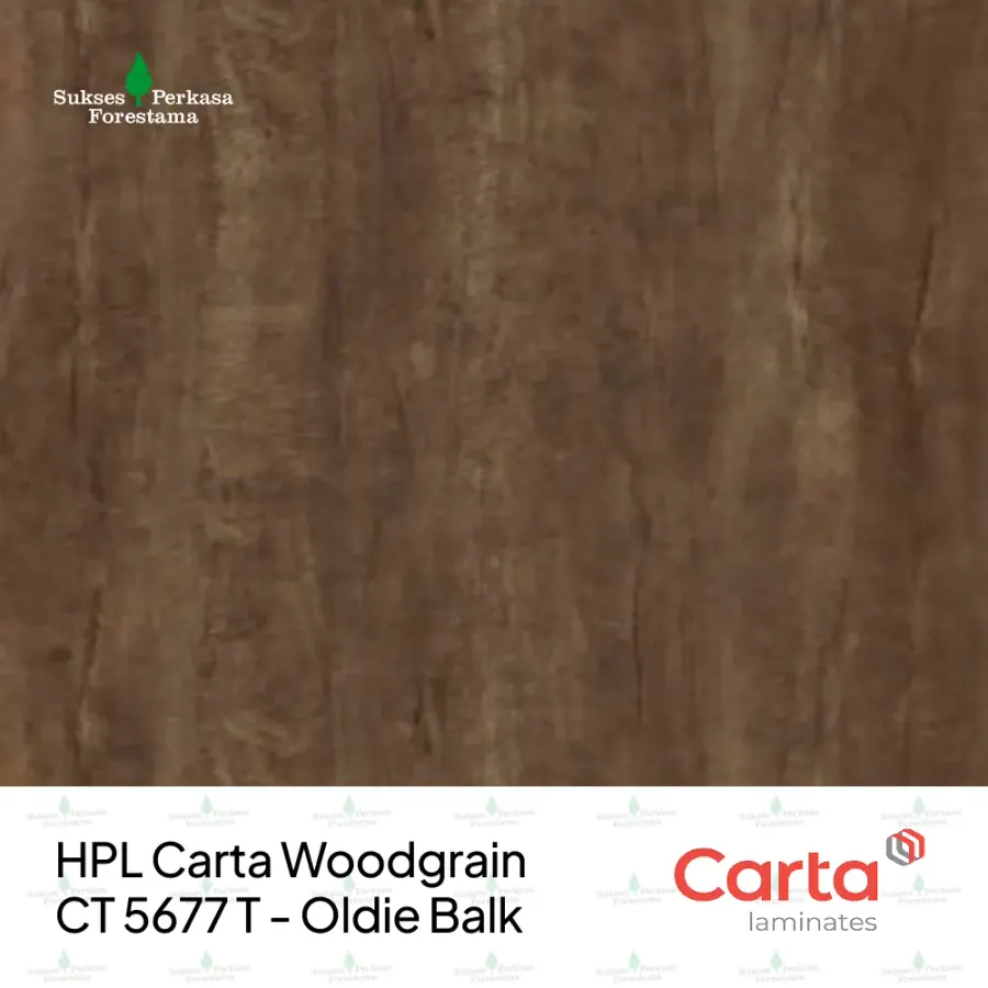 HPL Carta Woodgrain CT 5677 T - Oldie Balk