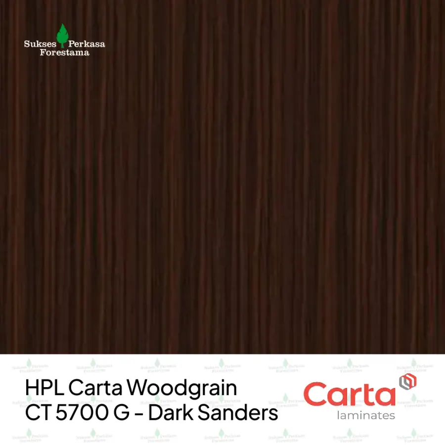 HPL Carta Woodgrain CT 5700 G - Dark Sanders