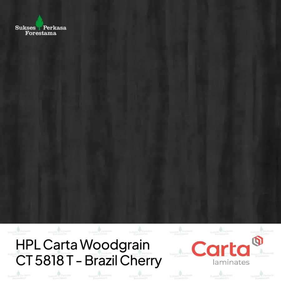 HPL Carta Woodgrain CT 5818 T - Brazil Cherry