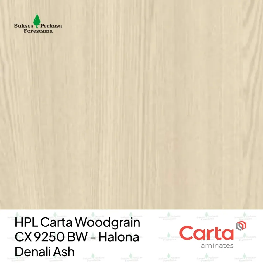 HPL Carta Woodgrain CX 9250 BW - Halona Denali Ash