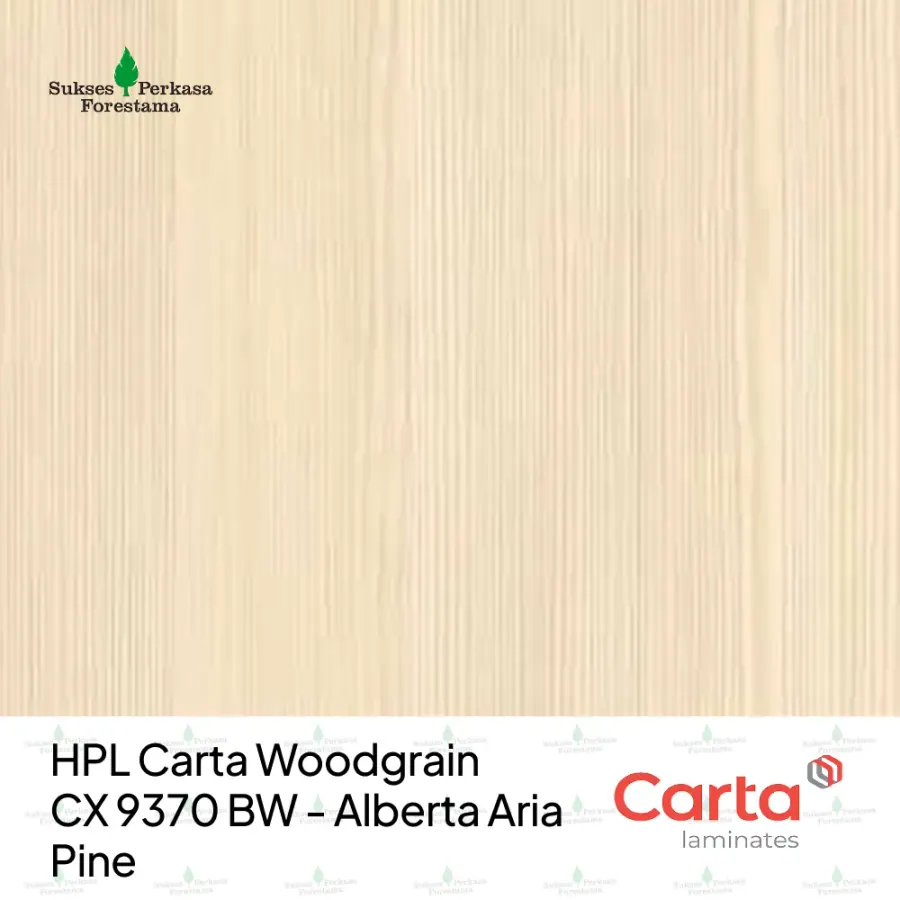 HPL Carta Woodgrain CX 9370 BW - Alberta Aria Pine