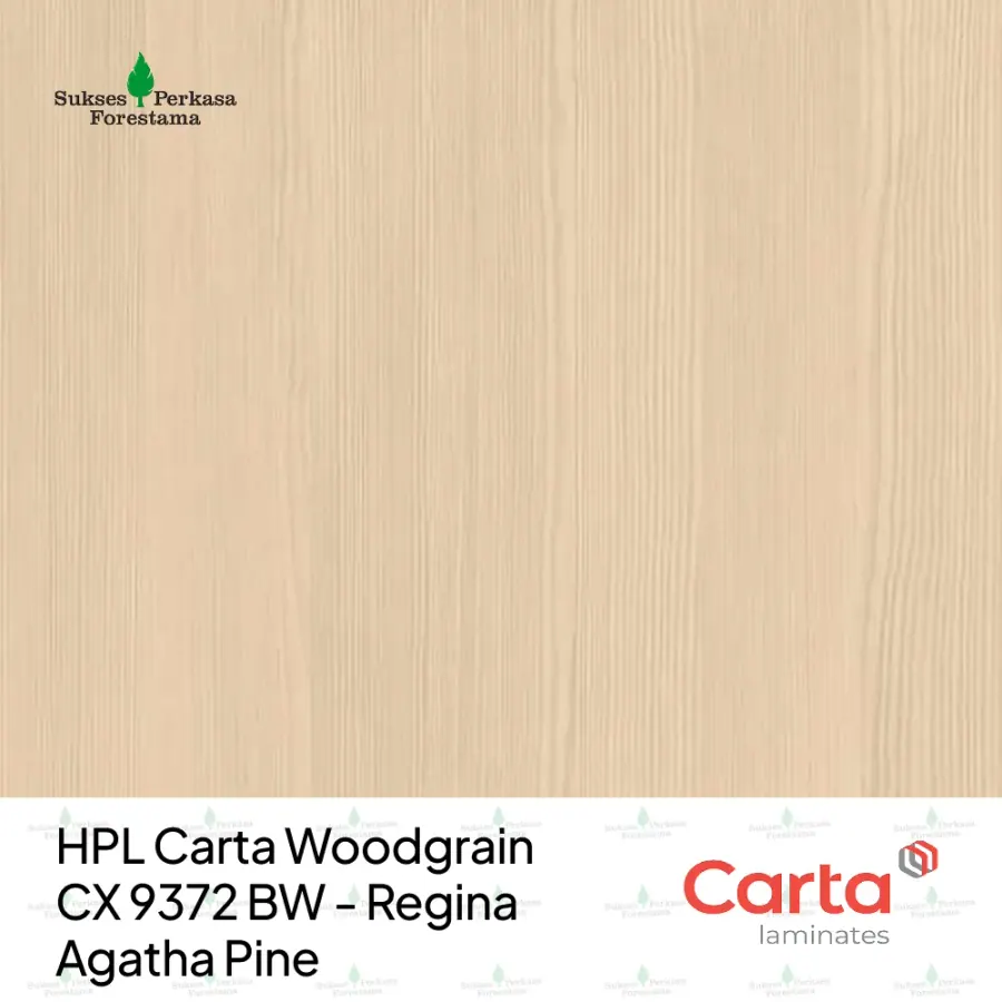 HPL Carta Woodgrain CX 9372 BW - Regina Agatha Pine