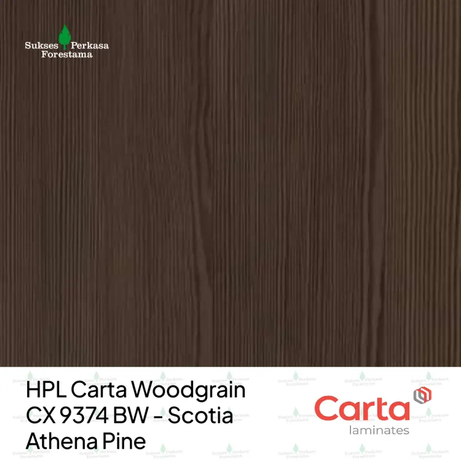 HPL Carta Woodgrain CX 9374 BW - Scotia Athena Pine