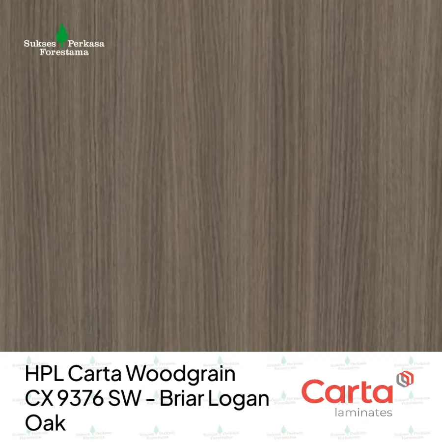 HPL Carta Woodgrain CX 9376 SW - Briar Logan Oak
