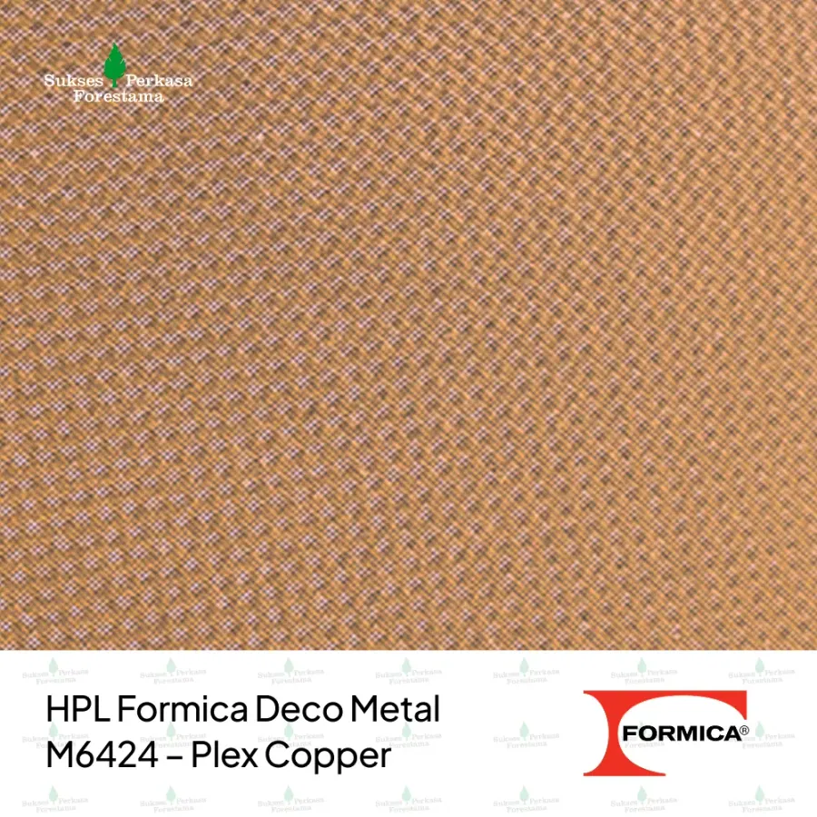 HPL Formica Deco Metal M6424 – Plex Copper
