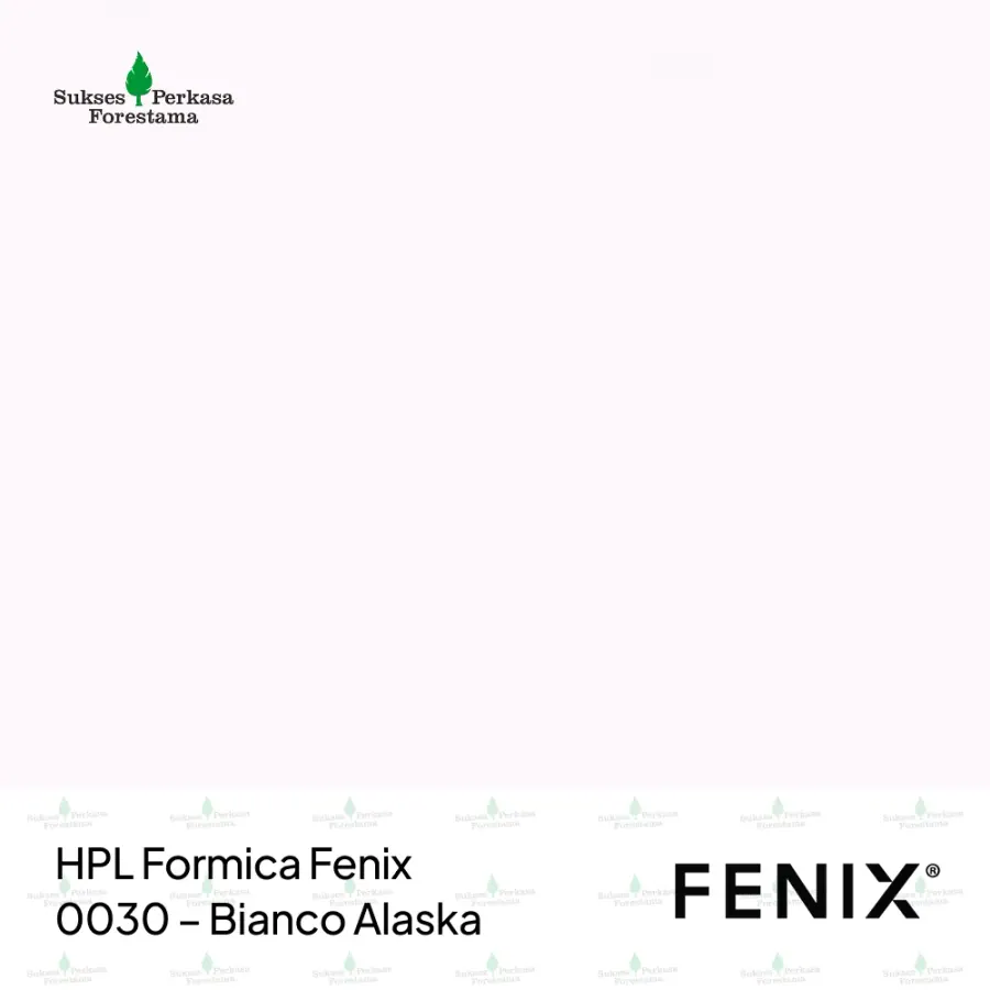 HPL Formica Fenix 0030 – Bianco Alaska
