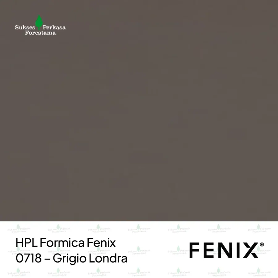 HPL Formica Fenix 0718 – Grigio Londra