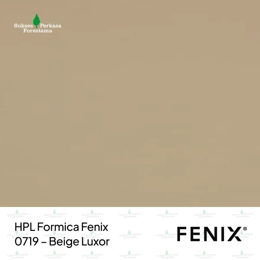 HPL Formica Fenix 0719 – Beige Luxor