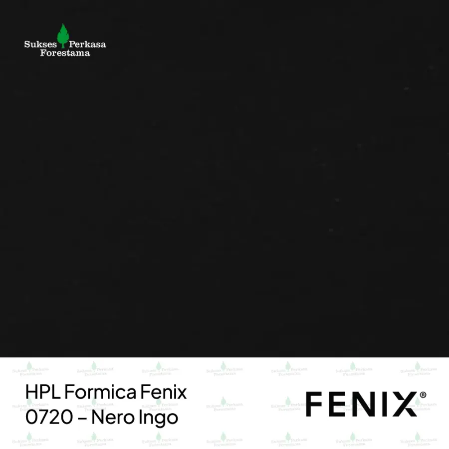 HPL Formica Fenix 0720 – Nero Ingo