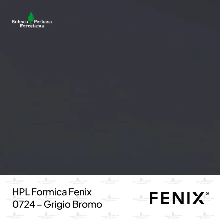 HPL Formica Fenix 0724 – Grigio Bromo