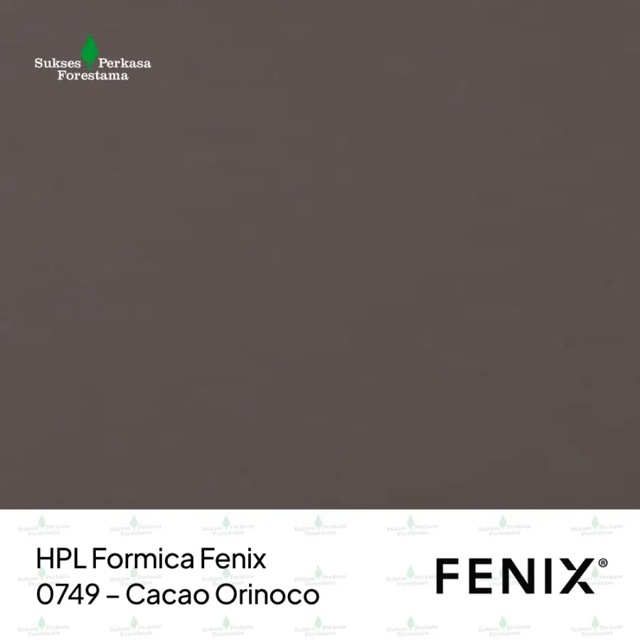 HPL Formica Fenix 0749 – Cacao Orinoco