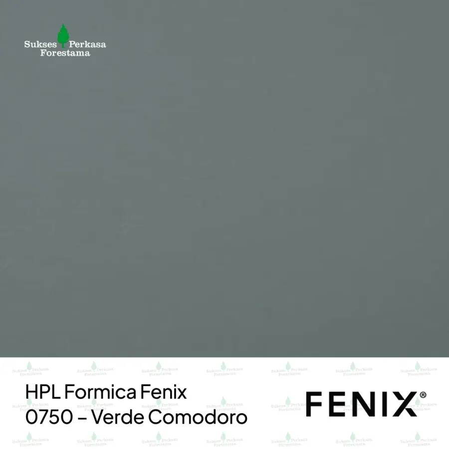 HPL Formica Fenix 0750 – Verde Comodoro