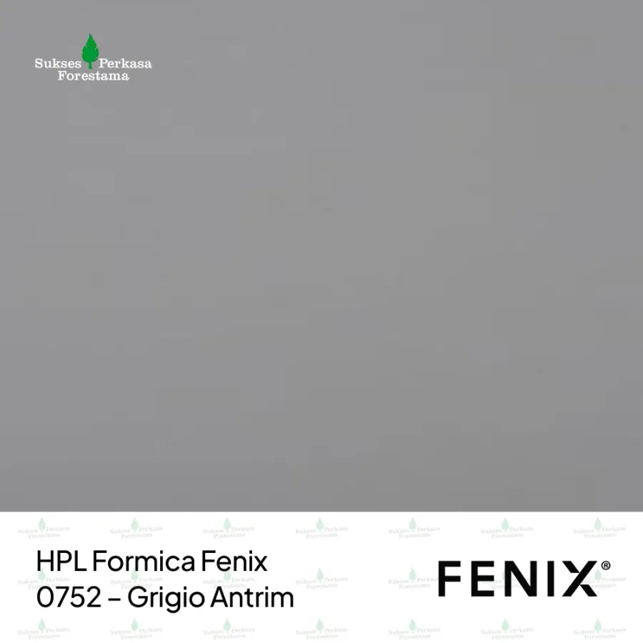HPL Formica Fenix 0752 – Grigio Antrim