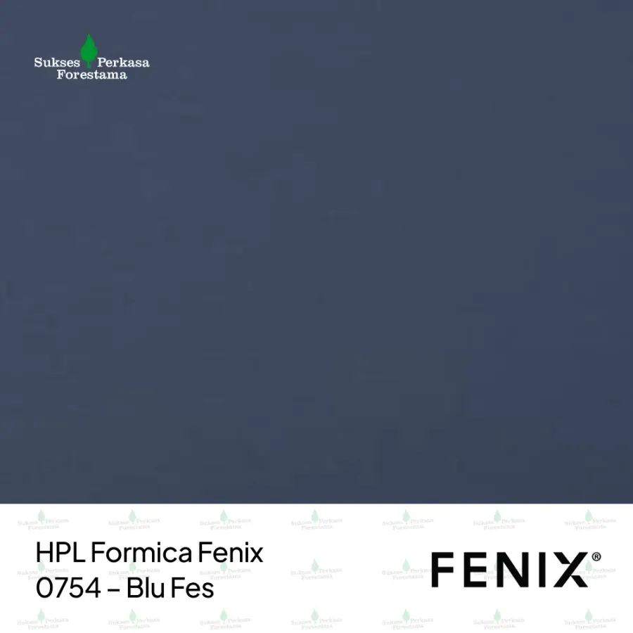 HPL Formica Fenix 0754 – Blu Fes