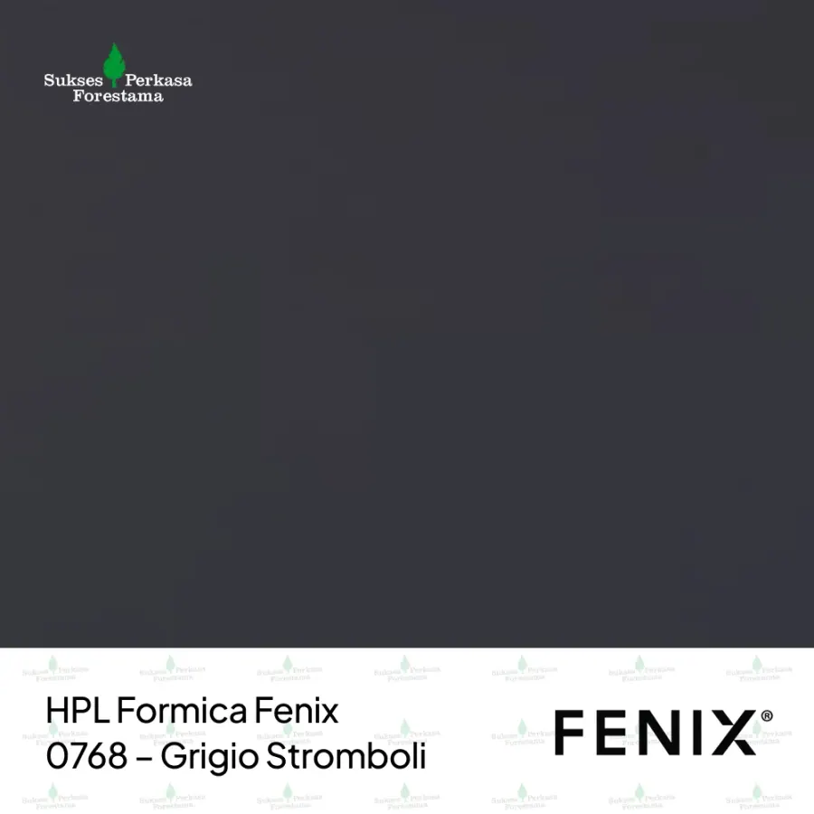 HPL Formica Fenix 0768 – Grigio Stromboli