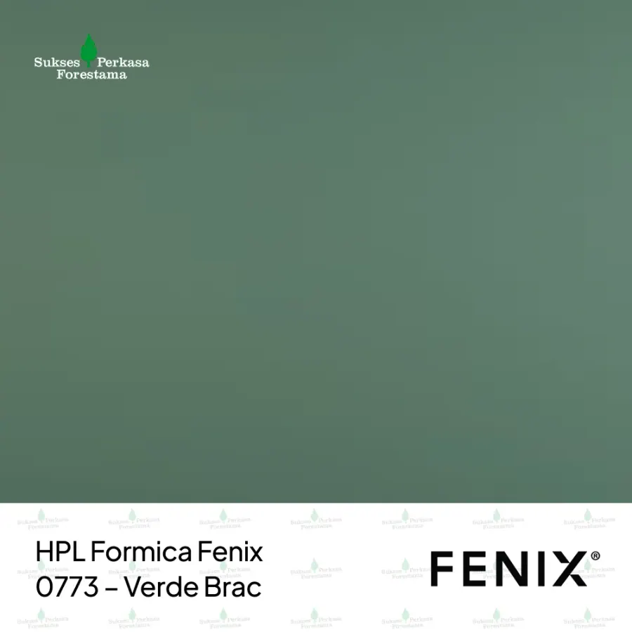 HPL Formica Fenix 0773 – Verde Brac