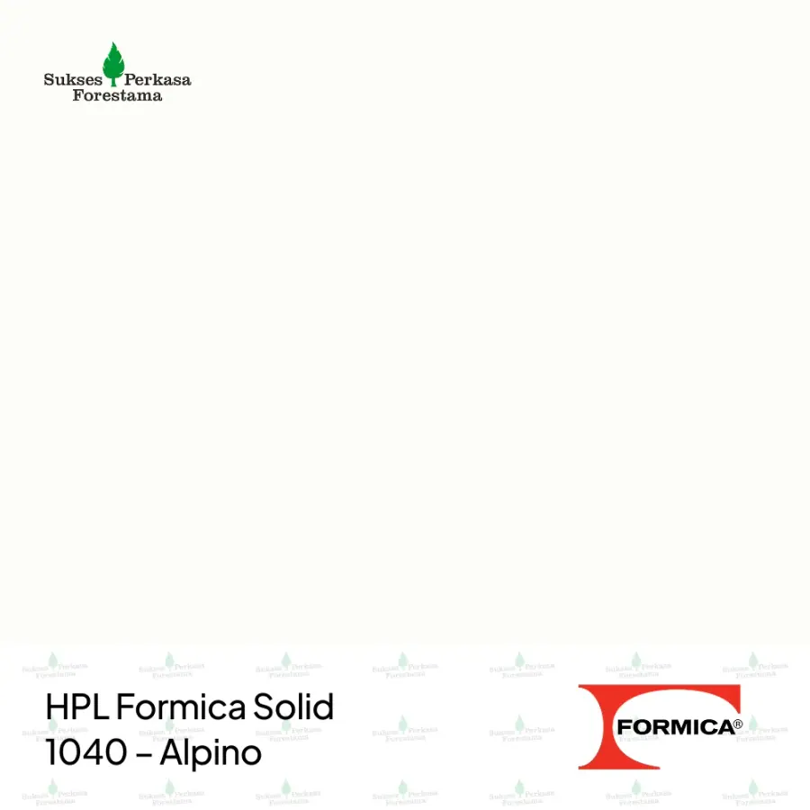HPL Formica Solid 1040 – Alpino