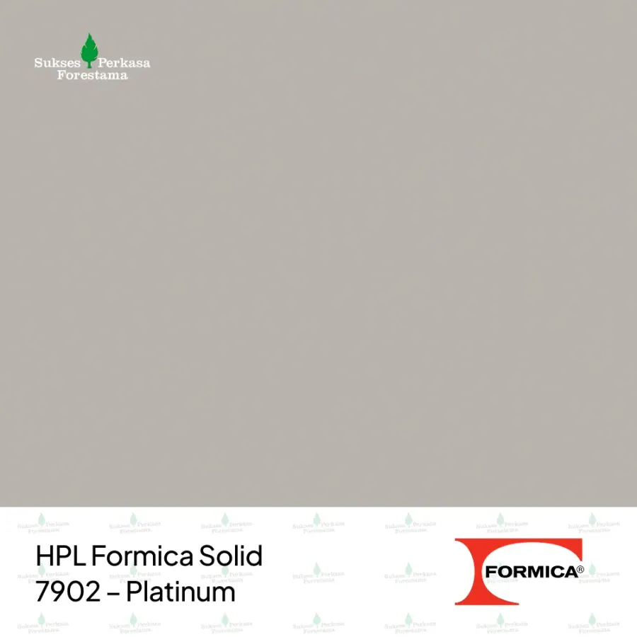 HPL Formica Solid 7902 – Platinum