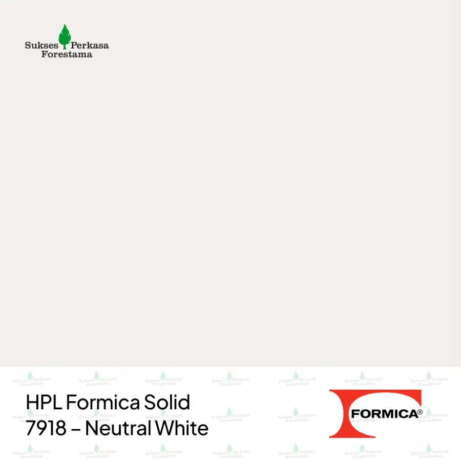 HPL Formica Solid 7918 – Neutral White