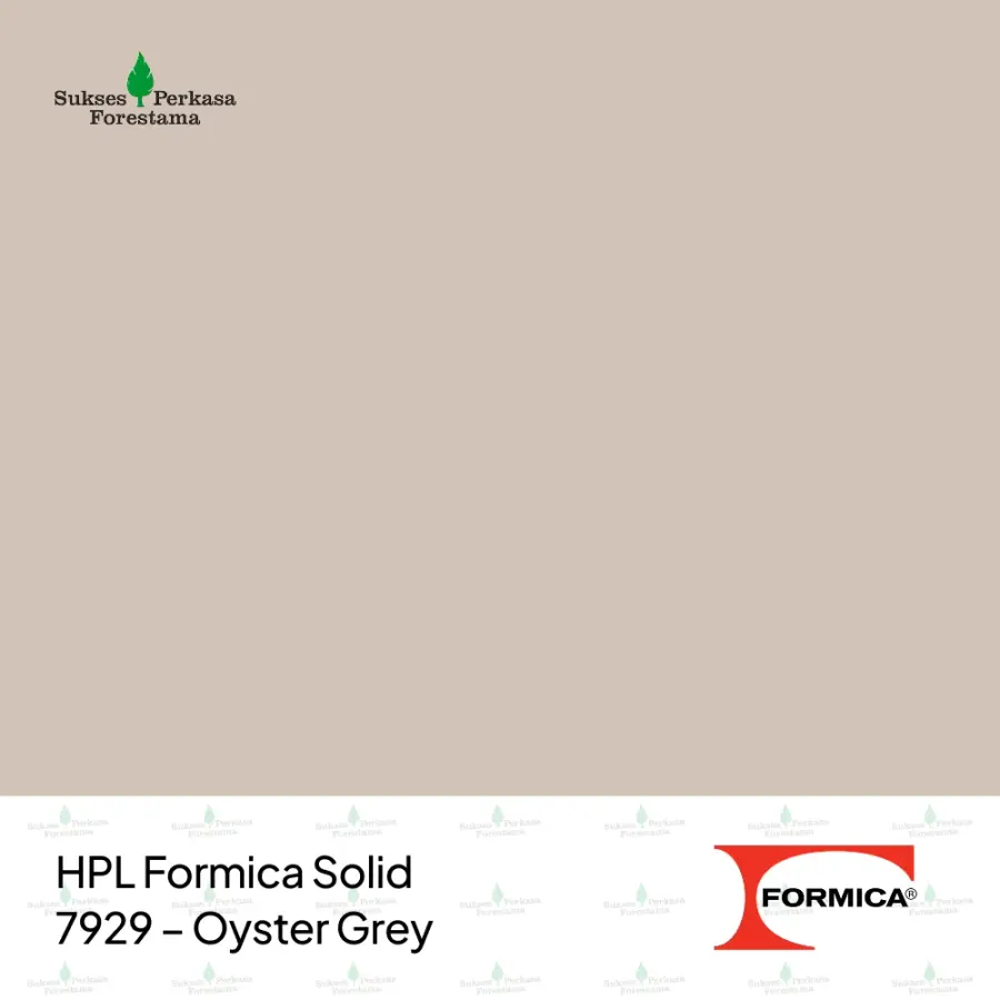 HPL Formica Solid 7929 – Oyster Grey