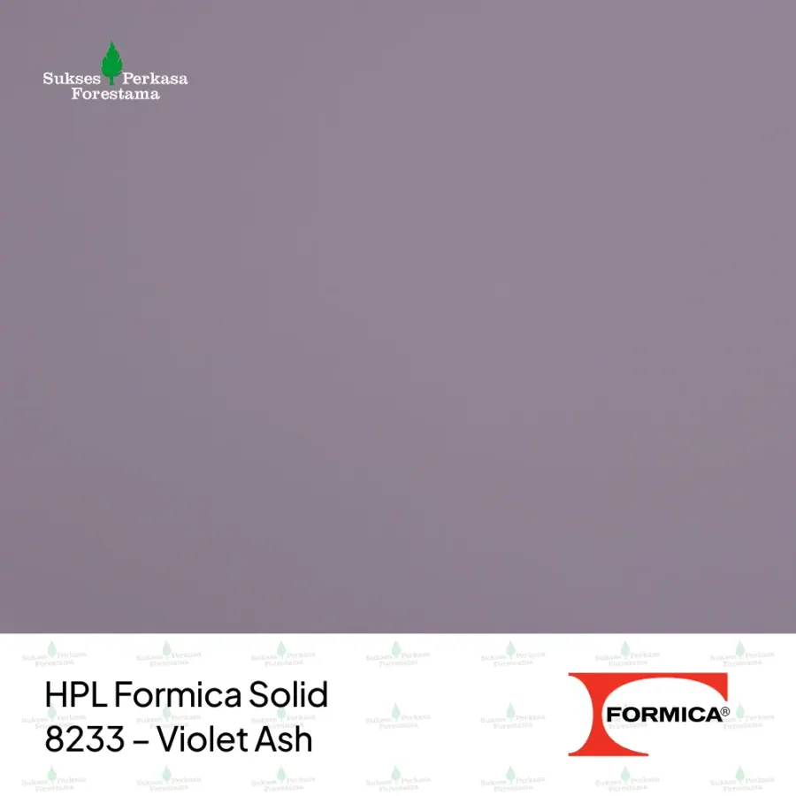 HPL Formica Solid 8233 – Violet Ash