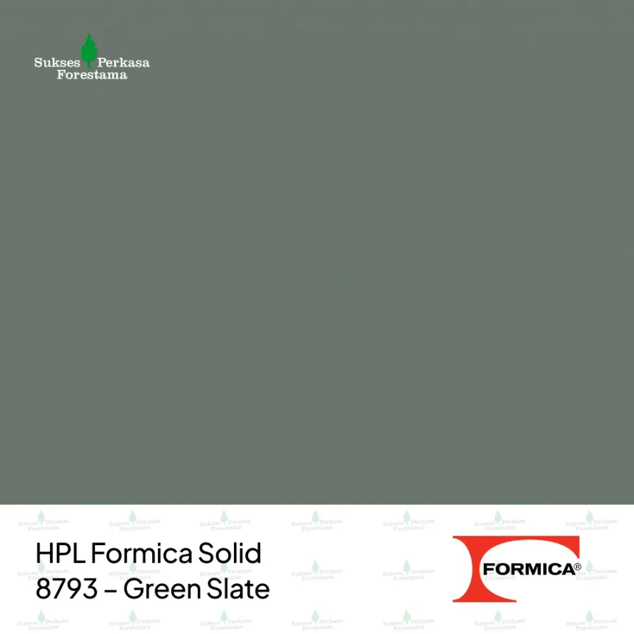 HPL Formica Solid 8793 – Green Slate