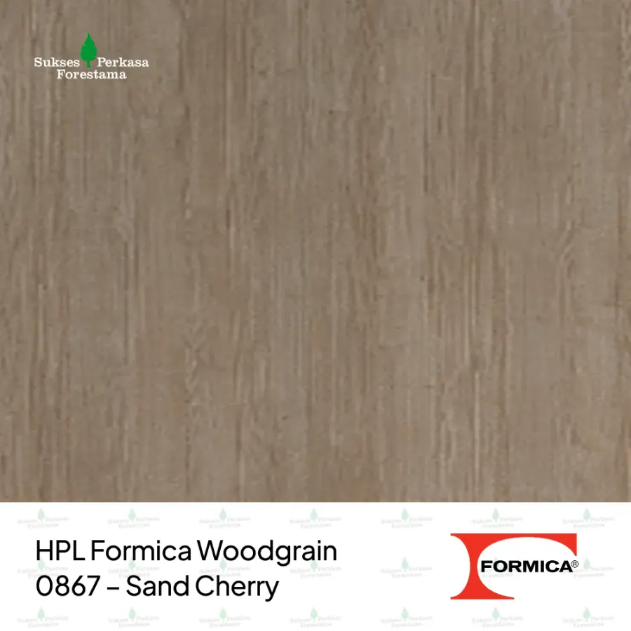 HPL Formica Woodgrain 0867 – Sand Cherry