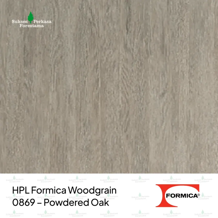 HPL Formica Woodgrain 0869 – Powdered Oak