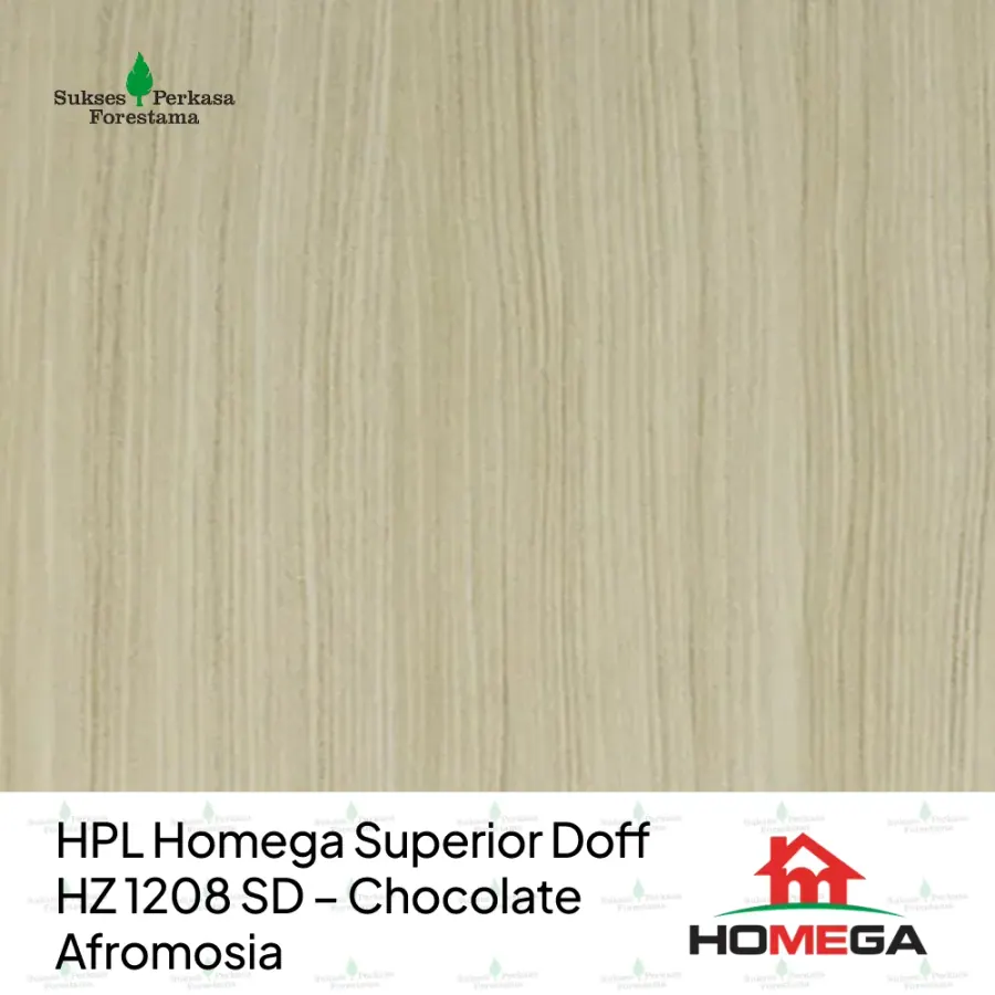 HPL Homega Superior Doff HZ 1208 SD – Chocolate Afromosia