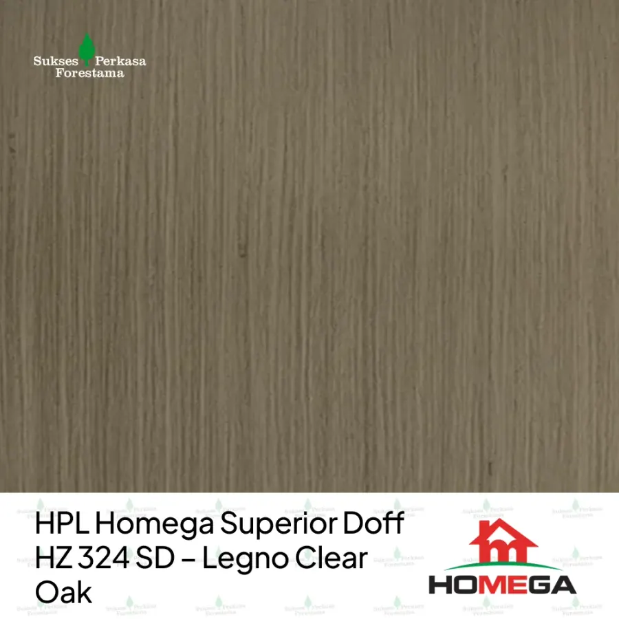HPL Homega Superior Doff HZ 324 SD – Legno Clear Oak