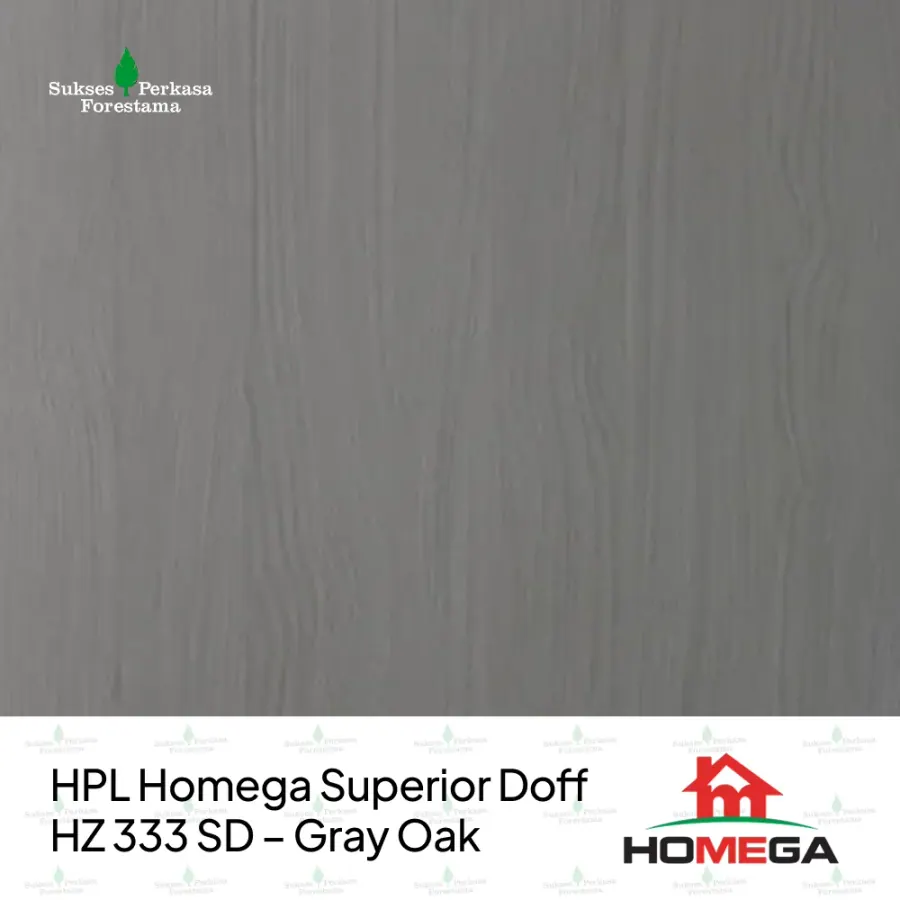 HPL Homega Superior Doff HZ 333 SD – Gray Oak