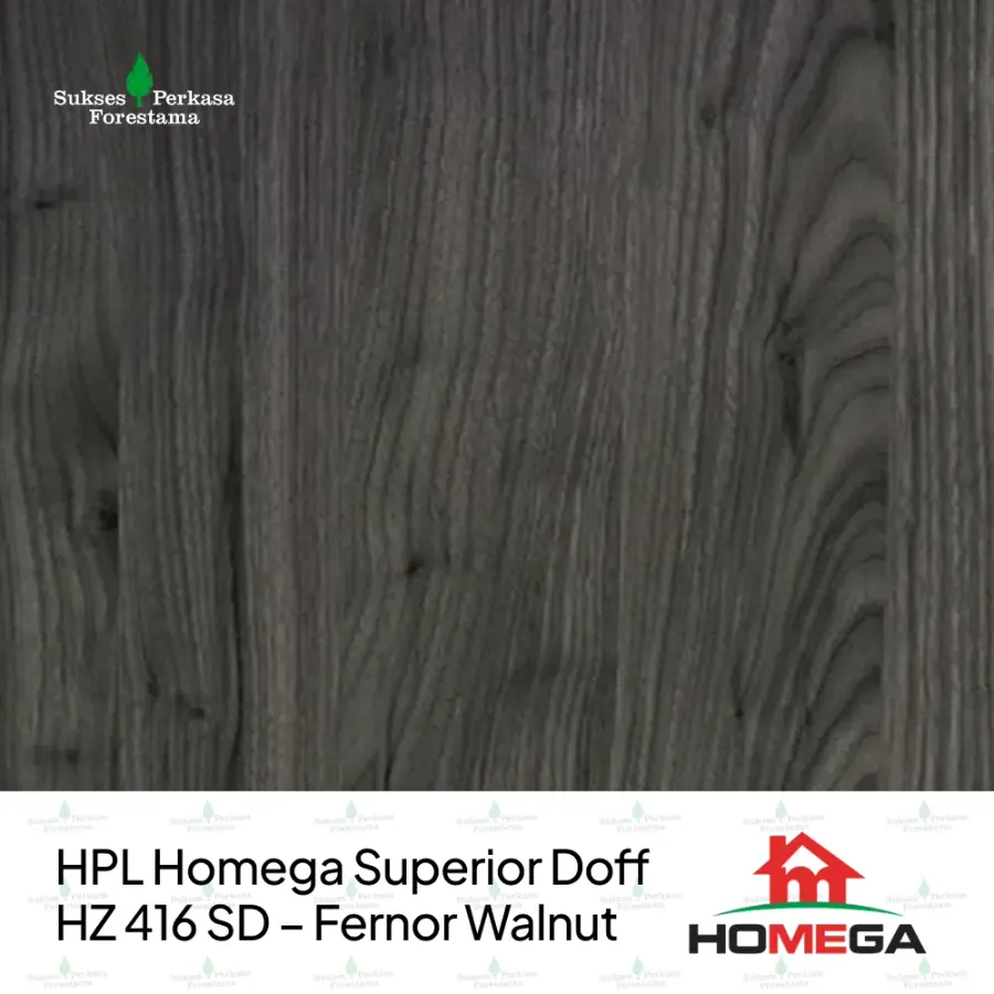 HPL Homega Superior Doff HZ 416 SD – Fernor Walnut