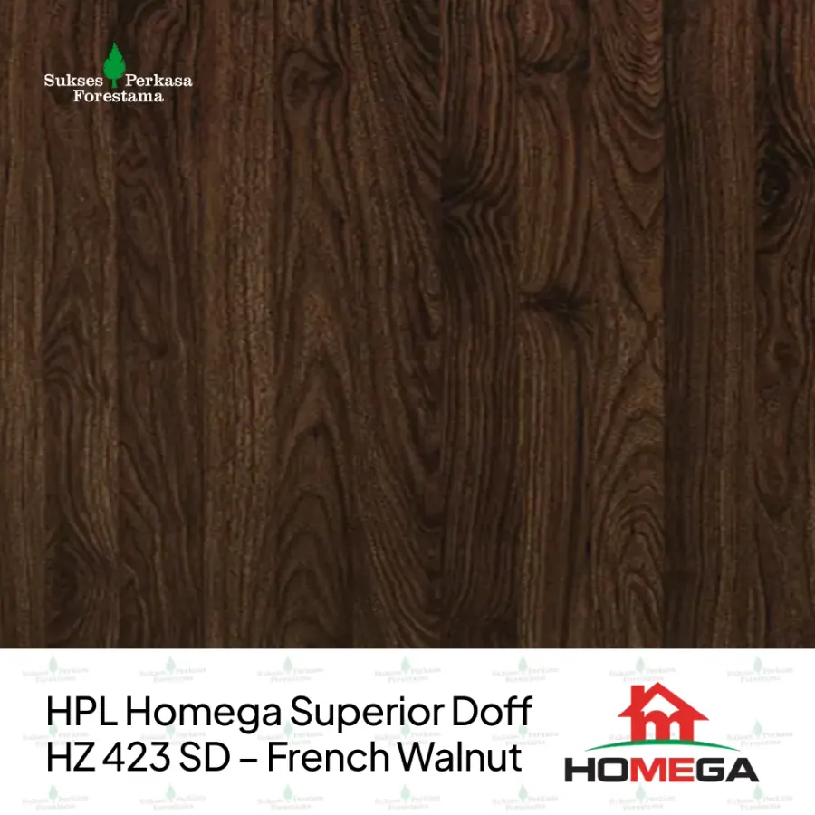 HPL Homega Superior Doff HZ 423 SD – French Walnut