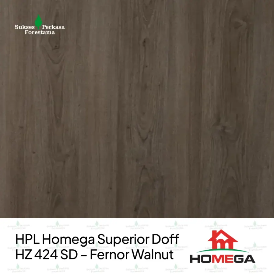 HPL Homega Superior Doff HZ 424 SD – Fernor Walnut