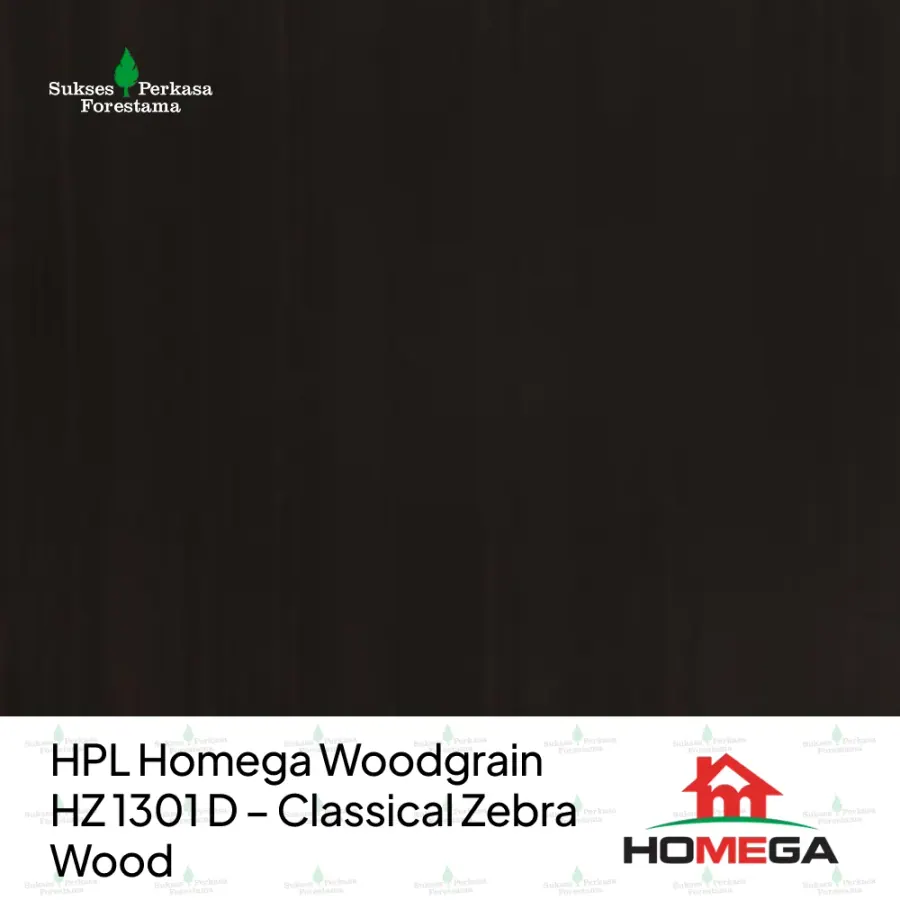 HPL Homega Woodgrain HZ 1301 D – Classical Zebra Wood