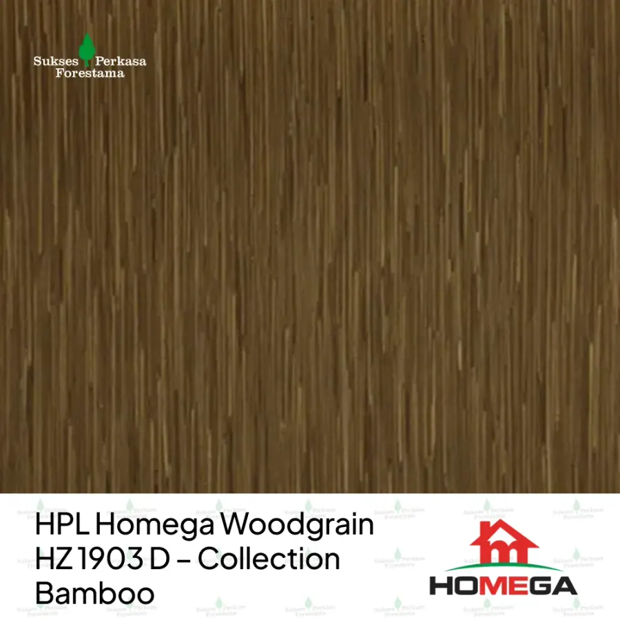 HPL Homega Woodgrain HZ 1903 D – Collection Bamboo