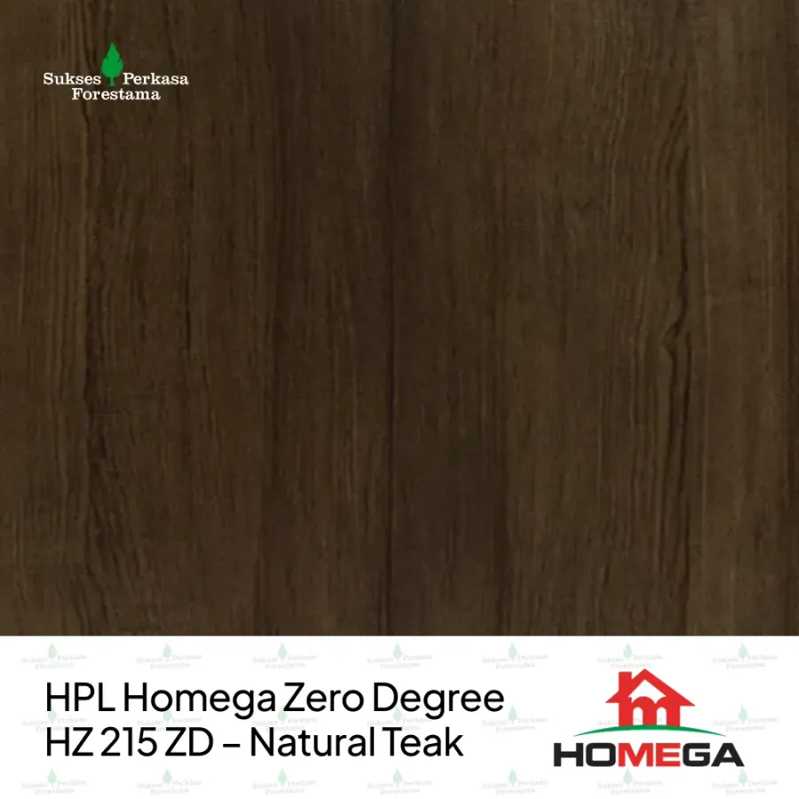 HPL Homega Zero Degree HZ 215 ZD – Natural Teak