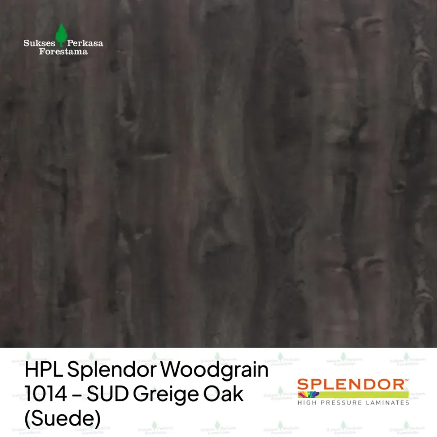 HPL Splendor Woodgrain 1014 – SUD Greige Oak (Suede)
