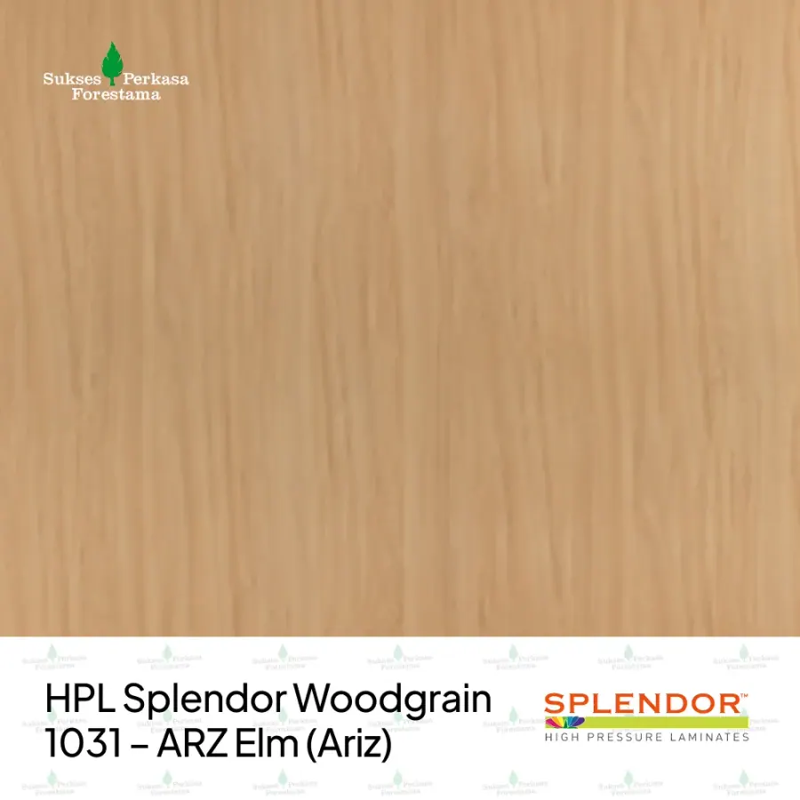 HPL Splendor Woodgrain 1031 – ARZ Elm (Ariz)
