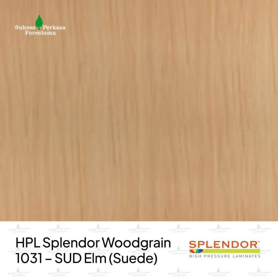 HPL Splendor Woodgrain 1031 – SUD Elm (Suede)