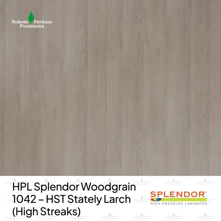HPL Splendor Woodgrain 1042 – HST Stately Larch (High Streaks)