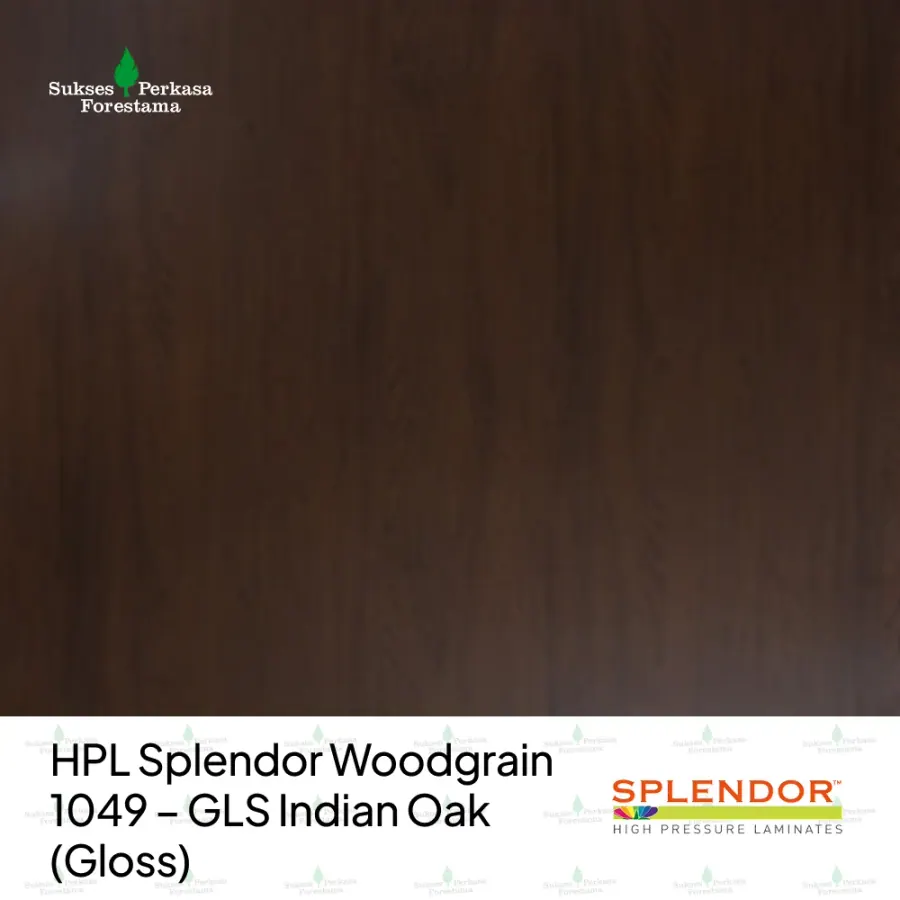 HPL Splendor Woodgrain 1049 – GLS Indian Oak (Gloss)